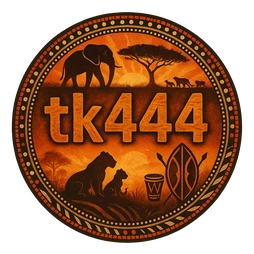 tk444 logo with a golden gaming platform chip, a crown, dice, a star, the Bangladesh flag, and card symbols